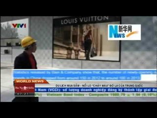 Du lịch mua sắm - nỗi lo " chảy máu" đô la của Trung Quốc