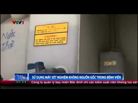 Sử dụng máy xét nghiệm không nguồn gốc trong bệnh viện