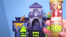 SCOOBY DOO HAUNTED MANSION with GOO TURRET with SCOOBY DOO, SHAGGY AND BUZZ LIGHTYEAR [Sli