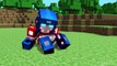 Minecraft Club - Transformers Mod Race (Optimus Prime Vs Megatron)