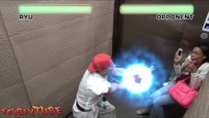 MORTAL KOMBAT ELEVATOR PRANK!