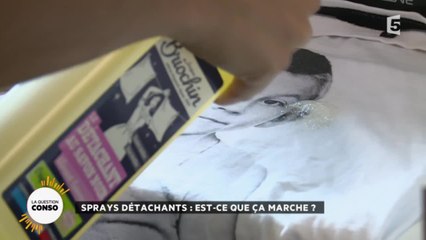 Sprays détachants : est-ce que ça marche ?