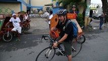 ركوب الدراجة.. مهمة صعبة وسط زُحمة مانيلا