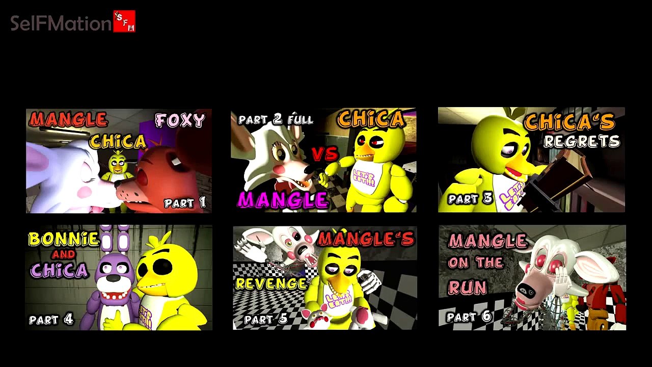 Tony Crynight Part 7: Foxy, Chica and Bonnie (Tony Crynight & SelFMation) || SFM FNAF Anim