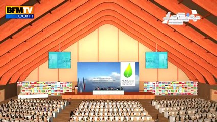 COP 21: visite des travaux au Bourget un mois avant le lancement