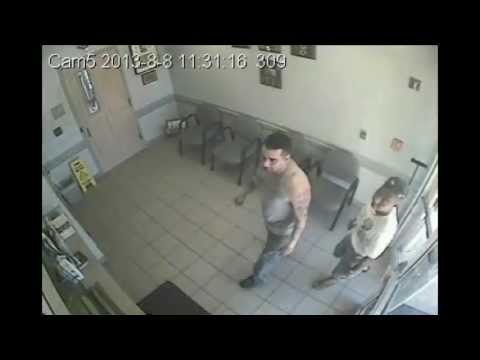 Facebook killer Derek Medina walks into a Miami police station