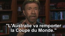 Finale de la Coupe du monde de rugby : Chuck Norris a choisi le vainqueur