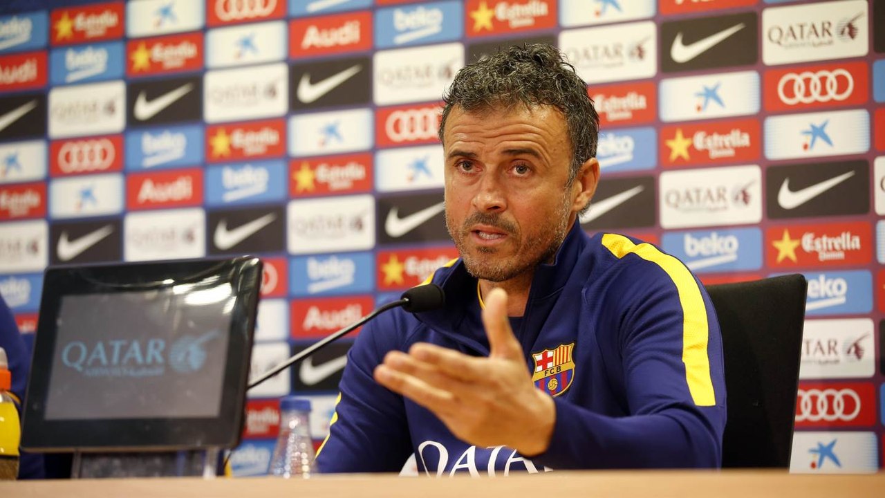 Luis Enrique: "Me espero un Getafe bien estruct...