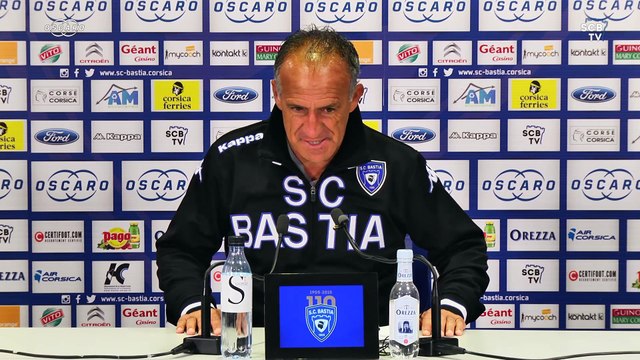Bastia-Caen : Conf. d'avant-match de G. Printant