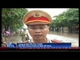 Bắc Giang: Nhiều tuyến đường bị ngập nặng