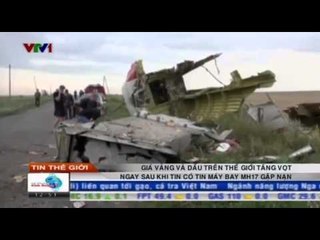 Giá vàng và dầu thế giới tăng vọt ngay sau khi có tin máy bay MH17 gặp nạn