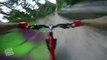 Bikers Speed Through Abandoned Bobsled Track