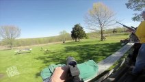 Blowing Up A Dishwasher With Tannerite Target  One Shot Wonder