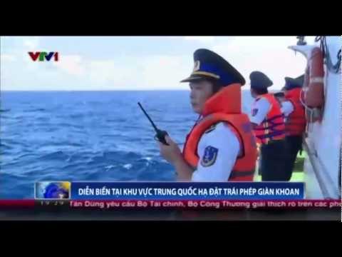 Diễn biến tại khu vực Trung Quốc hạ đặt trái phép giàn khoan - 15/07/2014