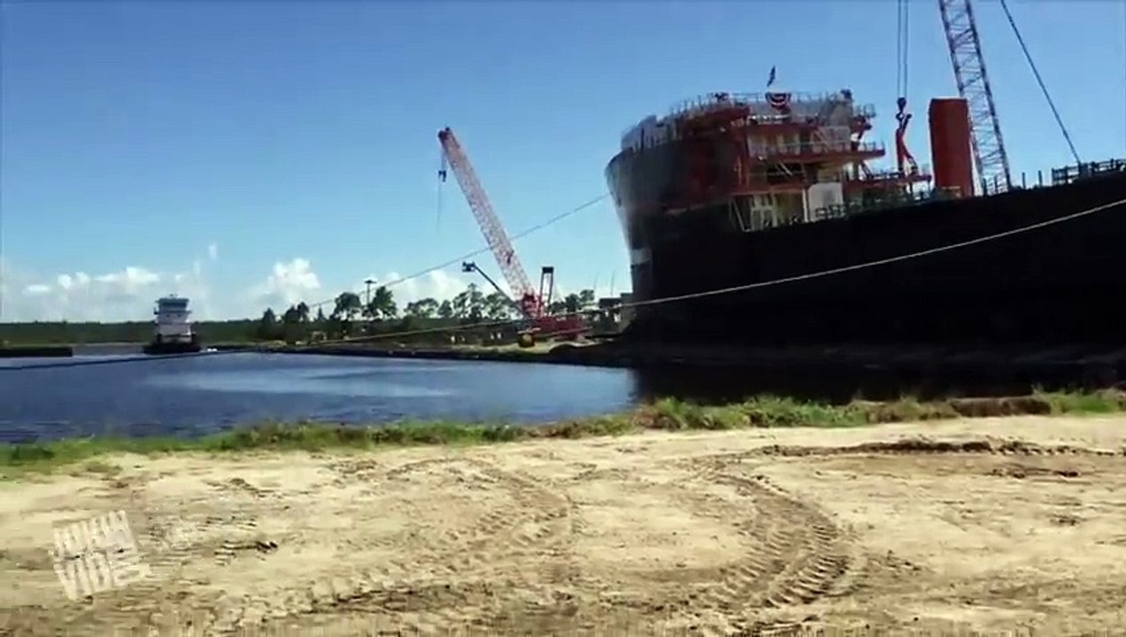 Boat Unveiling Floods Audience  Splash Zone