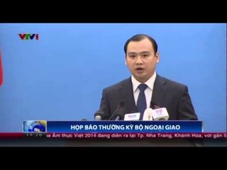 Họp báo thường kỳ Bộ ngoại giao