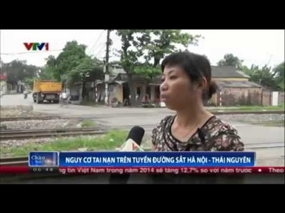 Nguy cơ tai nạn trên tuyến đường sắt Hà Nội - Thái Nguyên