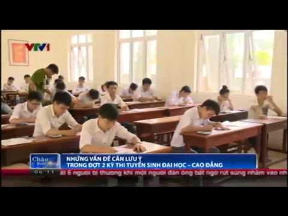 Những vấn đề cần lưu ý trong đợt 2 kỳ thi tuyển sinh ĐH, CĐ