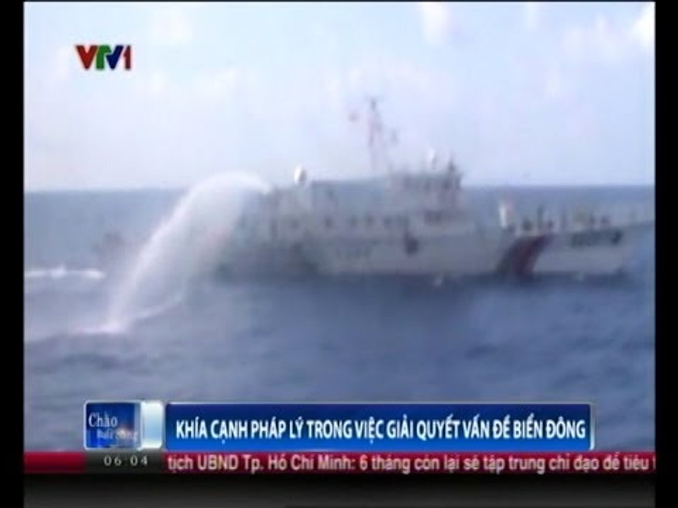 Chào buổi sáng: Khía cạnh pháp lý trong việc giải quyết vấn đề biển Đông