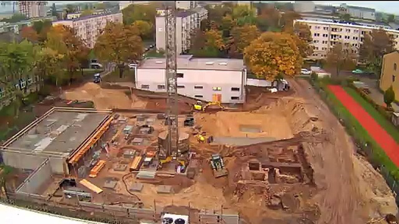 Industriebau Wernigerode - Webcam Weitlingviertel Magdeburg - Zeitraffer Oktober 2015