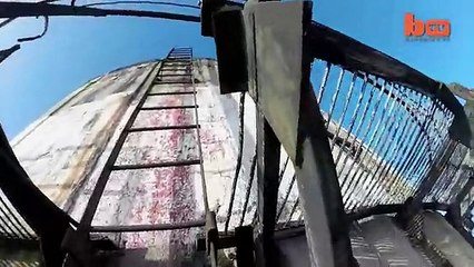 Daredevil Scales 280-Metre Chimney Tower Without Safety Equipment-copypasteads.com