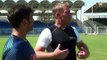 Yasir Shah bowling session with Shane Warne at Sharjah Cricket Association Stadium