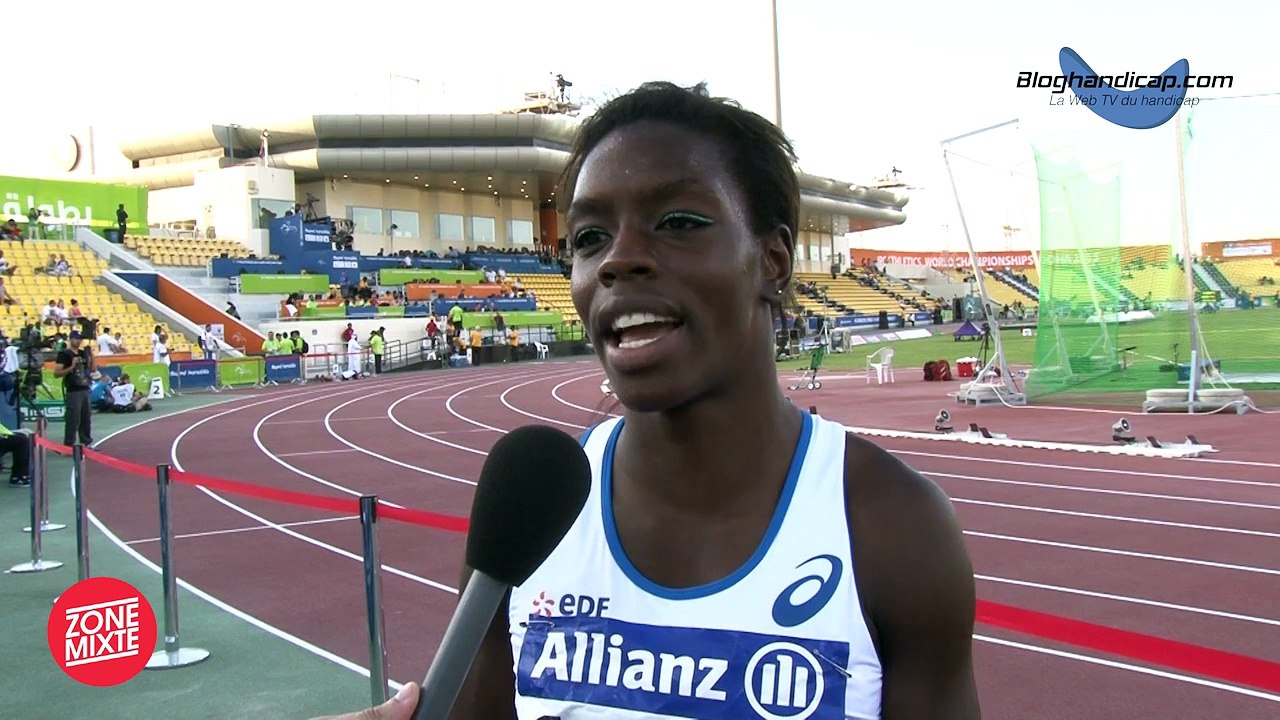 Angelina Lanza - Finale du 100m T47 - 5ème
