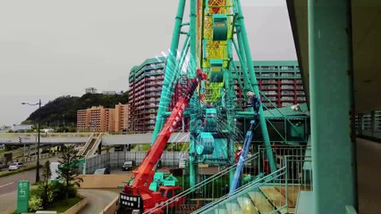 ウイングベイ小樽　観覧車解体/FERRIS WHEEL Dismantling