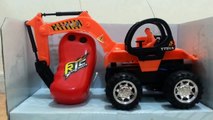 Excavator Cartoons Digger Toys For Children | Construction Equipment For Children | Digger