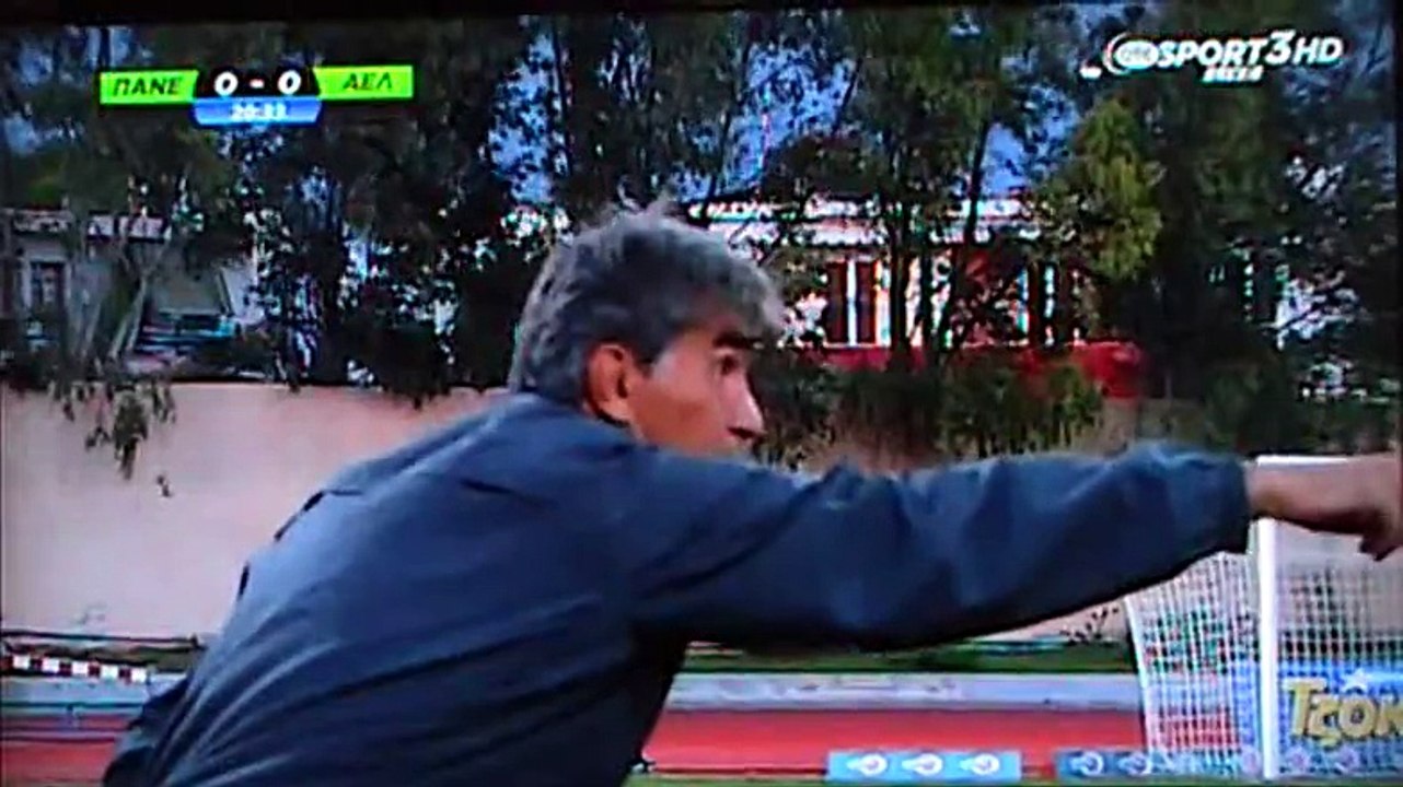 Οι οπαδοί της ΑΕΛ στην Ελευσίνα (Πανελευσινιακός-ΑΕΛ 2015-16 Κύπελλο)