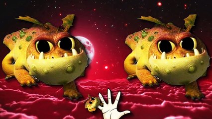Finger Family Rhymes How To Train Your Dragon Cartoons For Children | Finger Family Nurser
