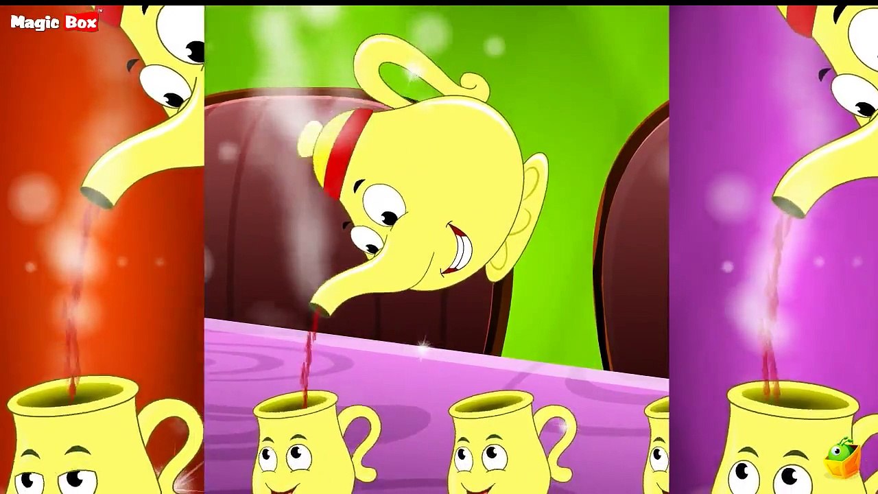 Karaoke: Tea Pot Songs With Lyrics Cartoon/Animated Rhymes For Kids