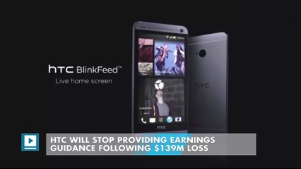 HTC Will Stop Providing Earnings Guidance Following $139M Loss