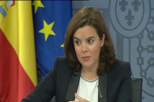 Santamaría asegura que Rajoy se reunirá con todos