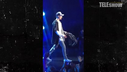 Justin Bieber: abandonó un show después de cantar un tema
