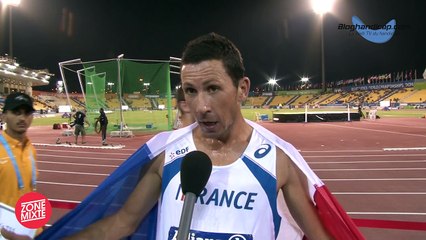 Louis Radius - Finale du 1500m T38 - Médaille d'argent