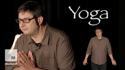 Eugene Mirman teaches you yoga