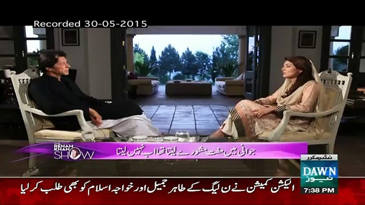 The Reham Khan Show – 30th October 2015