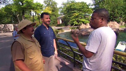 Tracy Morgan, Jimmy Kimmel & Guillermo Tour the Bronx Zoo