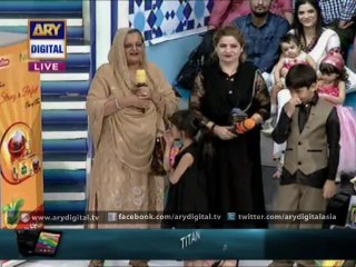 Fahad Mustafa gifted an Umrah ticket on his own expense to a lady in 'Jeeto Pakistan' - ARY Digital