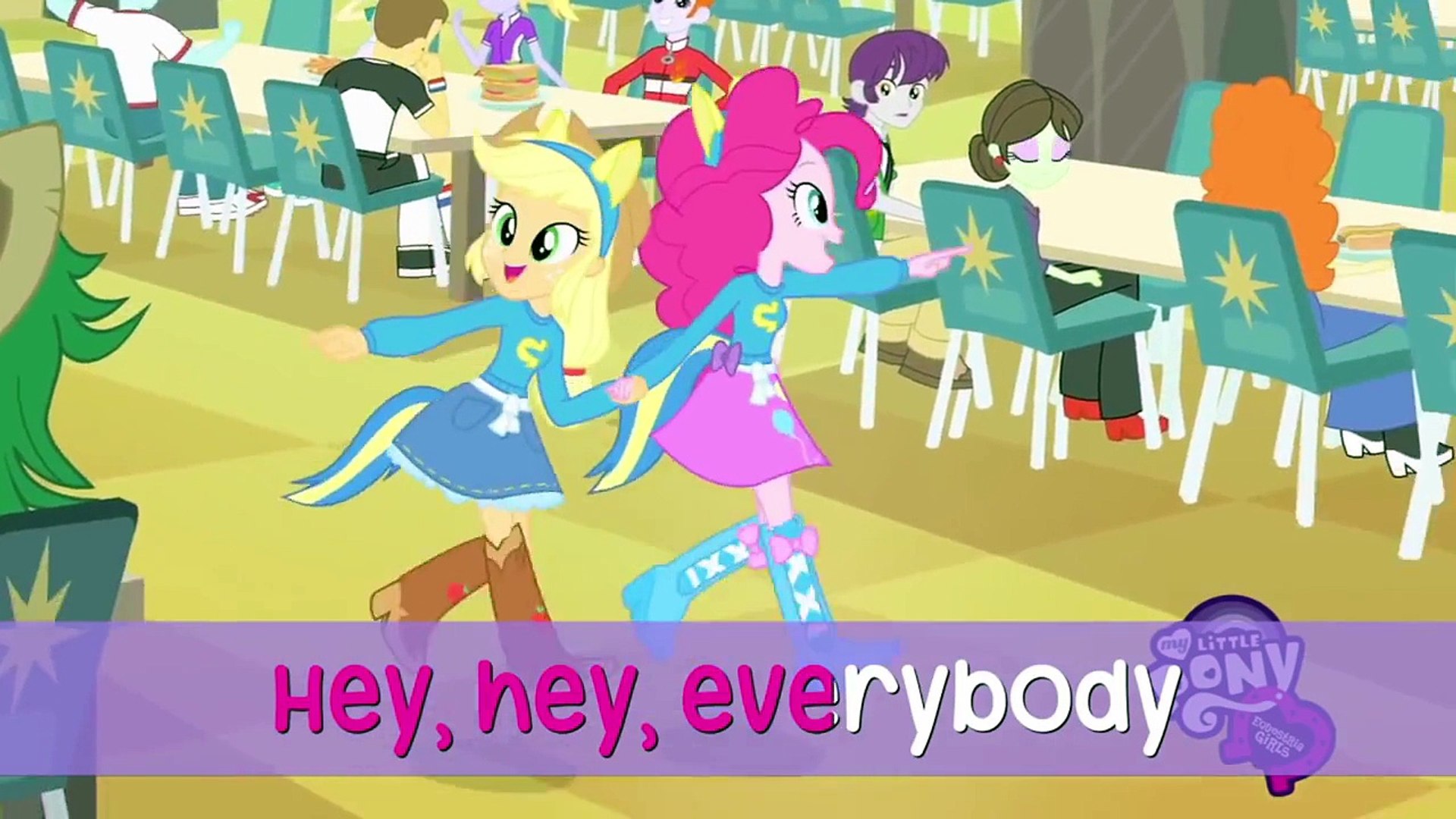 MLP: Equestria Girls SING ALONG Cafeteria Song - Dailymotion Video