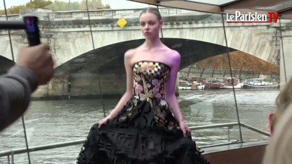 Défilé sur Seine : la fashion surfe sur la vague