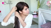 Hair Wrapped Ponytail (No Bobby Pins) Hairstyle Hair Tutorial