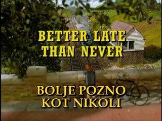 Lokomotivček Tomaž S2 E15 - Bolje pozno, kot nikoli