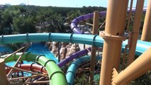 Hilarious Reaction to Ihus Breakaway Falls Trap Door Water Slide POV Aquatica Orlando