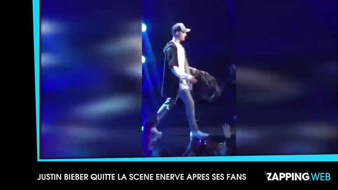 Justin Bieber : Très énervé après ses fans, il met fin à son concert après une seule chanson !