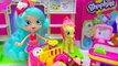 Shopkins Shoppies Doll Jessicake Season 3 12 Pack Shopping at Small Mart with My Little Po