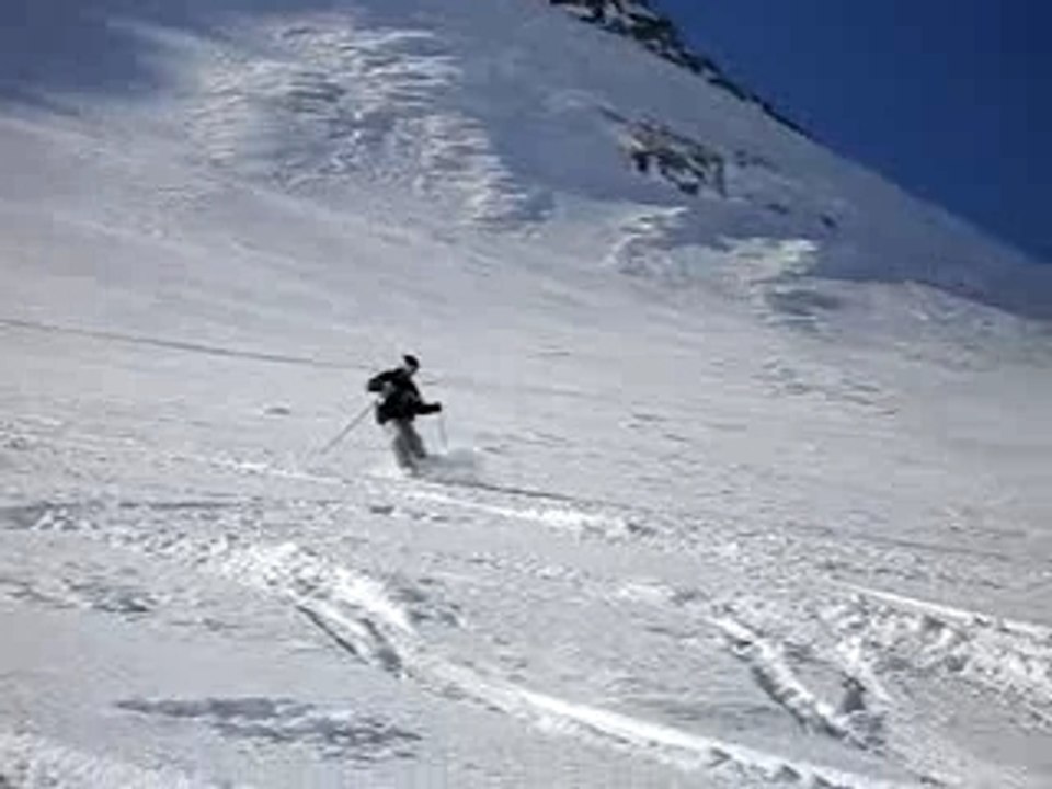 Glacier Tignes freeride