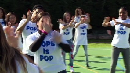 Uma dança para o papa