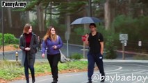 Awkward Umbrella Conversations Public Prank